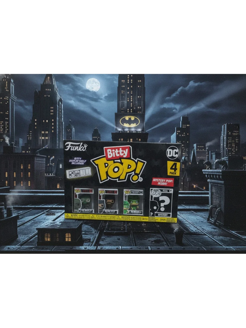 Funko Bitty Pop! DC 4-Pack Mystery Pop Included
